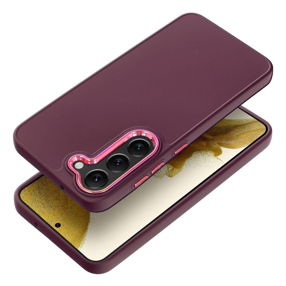 Frame vāciņš -Samsung Galaxy S23, violets цена и информация | Telefonu vāciņi, maciņi | 220.lv