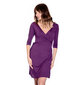 La Bebe™ Nursing Cotton Dress Donna Art.142856 Violet Pirms/Pēc dzemdību kleita/halāts cena un informācija | Kleitas | 220.lv