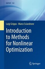 Introduction to Methods for Nonlinear Optimization 1st ed. 2023 cena un informācija | Ekonomikas grāmatas | 220.lv