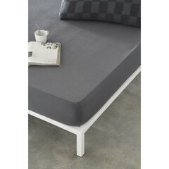 Подогнанный нижний лист Naturals ELBA Темно-серый 105 x 190/200 cm (105 кровать) цена и информация | Простыни | 220.lv