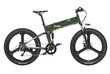 Elektriskais velosipēds BEZIOR X500 PRO, zaļš, 500W, 10.4Ah cena un informācija | Elektrovelosipēdi | 220.lv