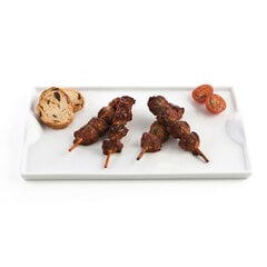 поднос для закусок Quid Gastro Fun Керамика Белый (25,5 x 15,5 cm) (Pack 6x) цена и информация | Посуда, тарелки, обеденные сервизы | 220.lv