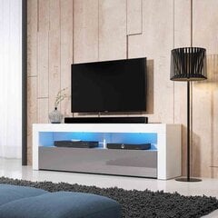 ТВ столик Hakano Argentis, белый/серый цвет цена и информация | Тумбы под телевизор | 220.lv