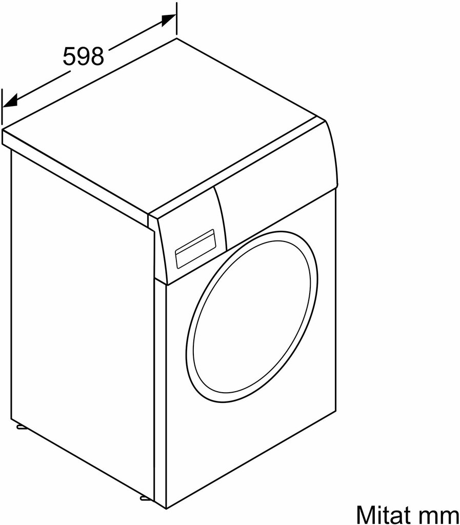 Siemens WG56G2AIDN iQ500 cena un informācija | Veļas mašīnas | 220.lv