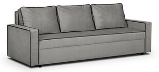 Трехместный диван Midi, светло-серый цвет цена и информация | Диваны | 220.lv