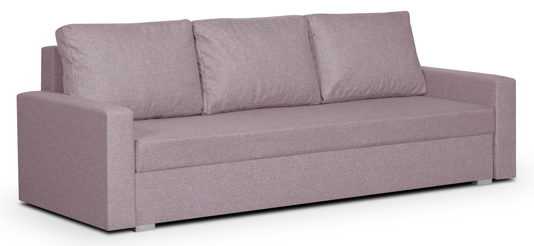 Trīsvietīgs dīvāns Mondo, rozā cena un informācija | Dīvāni | 220.lv