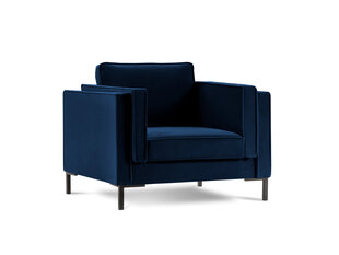 Krēsls Luis 1, zils/melns цена и информация | Кресла в гостиную | 220.lv
