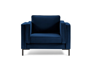 Krēsls Luis 1, zils/melns cena un informācija | Atpūtas krēsli | 220.lv