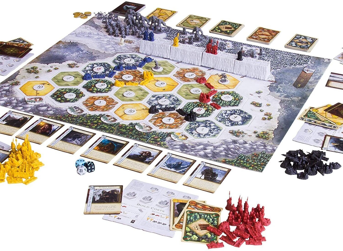 Galda spēle A Game of Thrones: Catan – Brotherhood of the Watch, ENG cena un informācija | Galda spēles | 220.lv