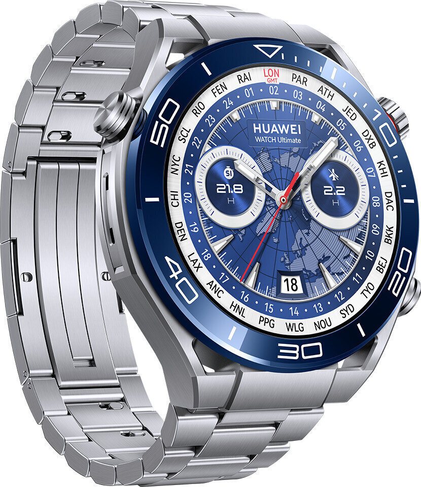 Huawei Watch Ultimate Voyage Blue цена и информация | Viedpulksteņi (smartwatch) | 220.lv