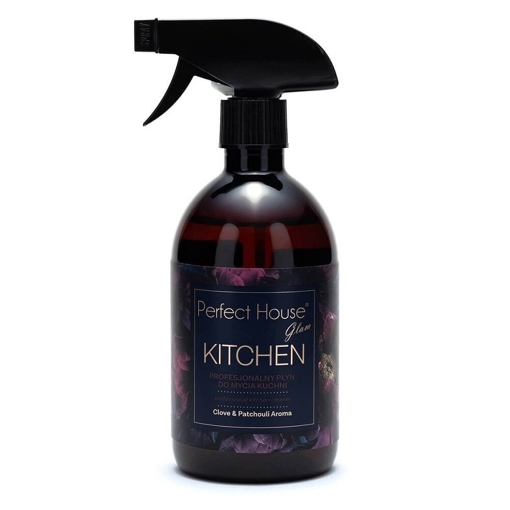 Profesionāls virtuves tīrīšanas līdzeklis Neļķes un pačūlija Perfect House Glam Kitchen, 500 ml цена и информация | Tīrīšanas līdzekļi | 220.lv