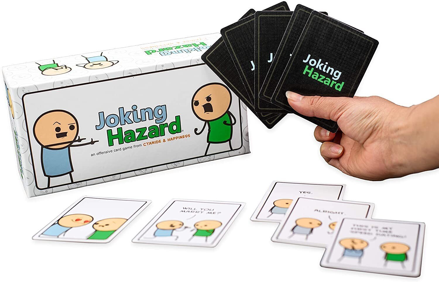 Galda spēle Joking Hazard Cyanide & Happiness the Boardgame, ENG cena un informācija | Galda spēles | 220.lv