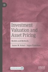 Investment Valuation and Asset Pricing: Models and Methods 1st ed. 2023 cena un informācija | Ekonomikas grāmatas | 220.lv