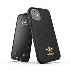 Adidas OR Moulded Case Premium iPhone 12 mini czarno biały 42274 цена и информация | Чехлы для телефонов | 220.lv