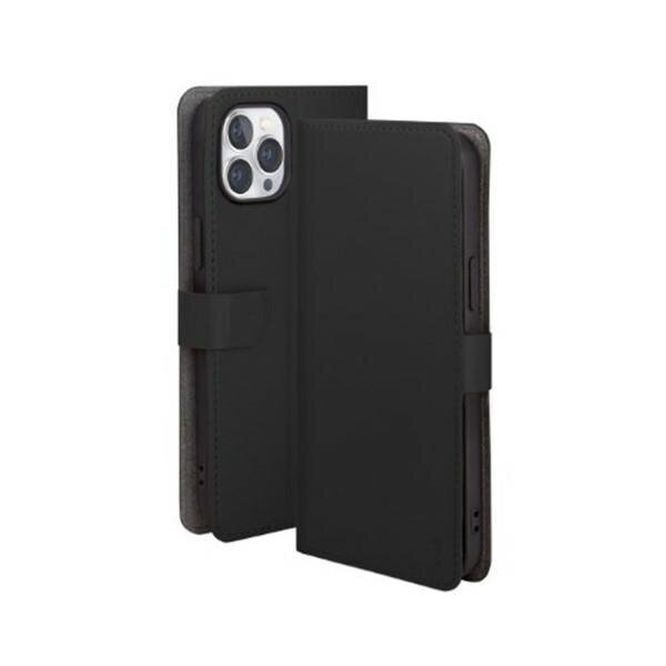 UNIQ etui book Journa iPhone 14 Pro Max 6,7" czarny|midnight black цена и информация | Telefonu vāciņi, maciņi | 220.lv