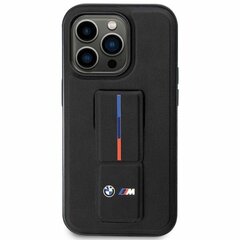 Etui BMW BMHCP14M22GSLK iPhone 14 Plus 6.7" czarny|black hardcase Grip Hot Stamp cena un informācija | Telefonu vāciņi, maciņi | 220.lv