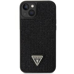Guess GUHCP14MHDGTPK iPhone 14 Plus 6.7" czarny|black hardcase Rhinestone Triangle cena un informācija | Telefonu vāciņi, maciņi | 220.lv