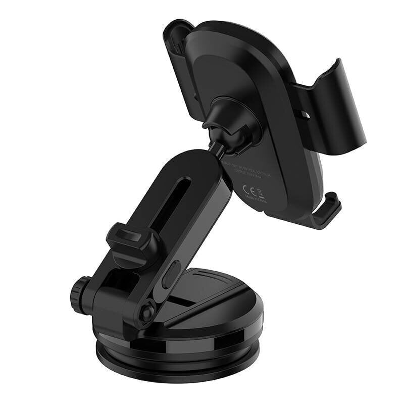 LDNIO Gravity Car Mount ,MW21-1, with inductive charger 15W (Black) cena un informācija | Auto turētāji | 220.lv