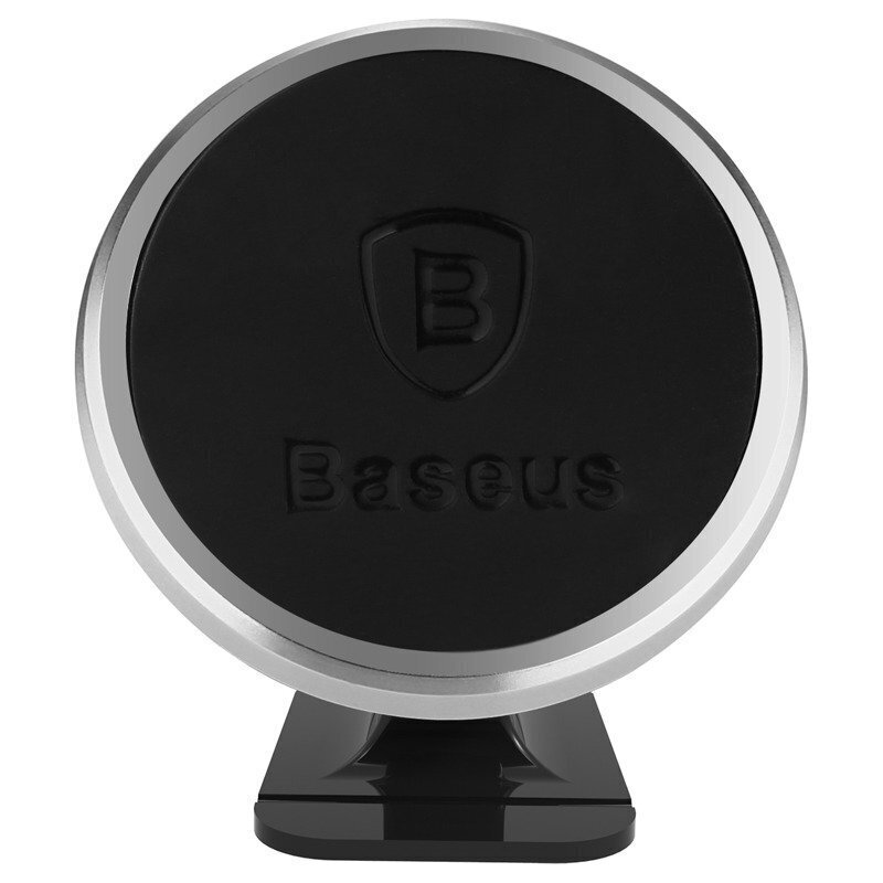 Baseus Magnetic car holder for smartphone (silver) cena un informācija | Auto turētāji | 220.lv