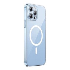 Baseus Чехол для телефона Baseus Magnetic Crystal Clear для iPhone 13 Pro (прозрачный) с защитой экрана из закаленного стекла и набором для чистки цена и информация | Чехлы для телефонов | 220.lv