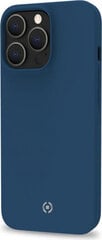 Vāciņš Celly iPhone 14 Pro Max Melns Zils cena un informācija | Telefonu vāciņi, maciņi | 220.lv