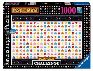 Puzle Ravensburger Pac-Man Challenge, 1000 gab. cena un informācija | Puzles, 3D puzles | 220.lv