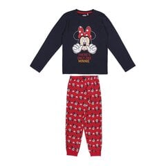 Pajama Bērnu Minnie Mouse Sarkans cena un informācija | Halāti, naktskrekli, pidžamas meitenēm | 220.lv