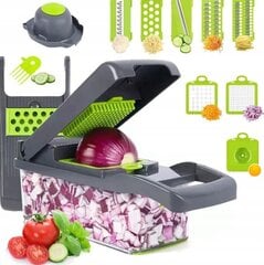 Dicer ProTone 14in1 dārzeņu griezējs, 12 daļas цена и информация | Кухонные принадлежности | 220.lv