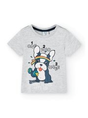 BOBOLI Funny Dog Grey 520236966 цена и информация | Рубашки для мальчиков | 220.lv