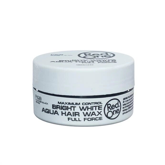Matu vasks Red One Aqua Hair Gel Wax Full Force Bright White, 150 ml cena un informācija | Matu veidošanas līdzekļi | 220.lv