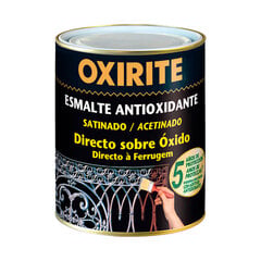 Antioksidanta emalja OXIRITE 5397920 Melns 750 ml Satīna apdare cena un informācija | Krāsas | 220.lv