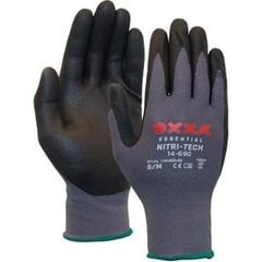 Нейлоновые перчатки с нитриловым покрытием OXXA Nitri-Tech Foam 14-690, размер 6/XS цена и информация | Рабочие перчатки | 220.lv