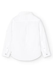 BOBOLI Linen With Long Sleeves White 520237575 цена и информация | Рубашки для мальчиков | 220.lv