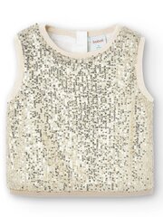 BOBOLI Gold Sequins Sand 520237517 цена и информация | Рубашки для девочек | 220.lv