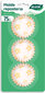 Algon Kēksu Paplāte Algon Dzeltena Puķe Vienreizējas lietošanas 14 x 2,5 cm 75 gb. цена и информация | Vienreizējie trauki | 220.lv