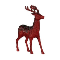 Dekors Vidējs Ziemeļbrieži Zils Fuksija (15 x 45 x 30 cm) cena un informācija | Ziemassvētku dekorācijas | 220.lv