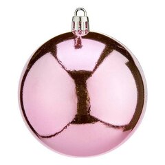 Ёлочные шарики 16 штук Розовый Пластик цена и информация | Рождественские украшения | 220.lv