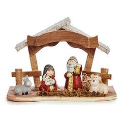 Ziemassvētku Laika Komplekts Daudzkrāsains Keramika Koks (8,5 x 15,5 x 21,5 cm) cena un informācija | Ziemassvētku dekorācijas | 220.lv