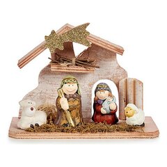 Ziemassvētku Laika Komplekts Daudzkrāsains Keramika Koks (20 x 14,5 x 8 cm) cena un informācija | Ziemassvētku dekorācijas | 220.lv