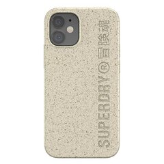 SuperDry Snap iPhone 12 mini Compostable Case piaskowy|sand 42623 цена и информация | Чехлы для телефонов | 220.lv