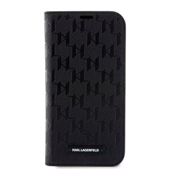 Karl Lagerfeld PU Saffiano Monogram Book Case for iPhone 13 Pro Black цена и информация | Чехлы для телефонов | 220.lv