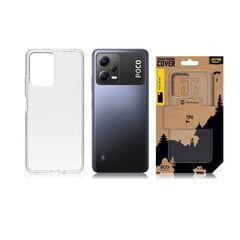 Tactical TPU Cover Poco X5 5G Transparent цена и информация | Чехлы для телефонов | 220.lv