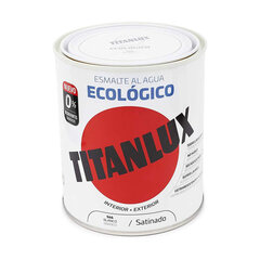 Лак Titanlux 01t056634 750 ml Эмаль для отделки Белый сатин цена и информация | Механические инструменты | 220.lv