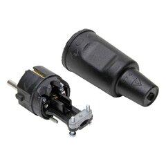 Socket plug kopp Melns IP44 16 A цена и информация | Электрические выключатели, розетки | 220.lv