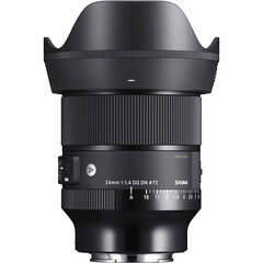 Sigma 24mm F1.4 DG DN Art Sony E cena un informācija | Objektīvi | 220.lv