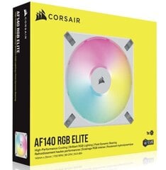 Corsair iCUE AF140 RGB Elite PWM cena un informācija | Datora ventilatori | 220.lv