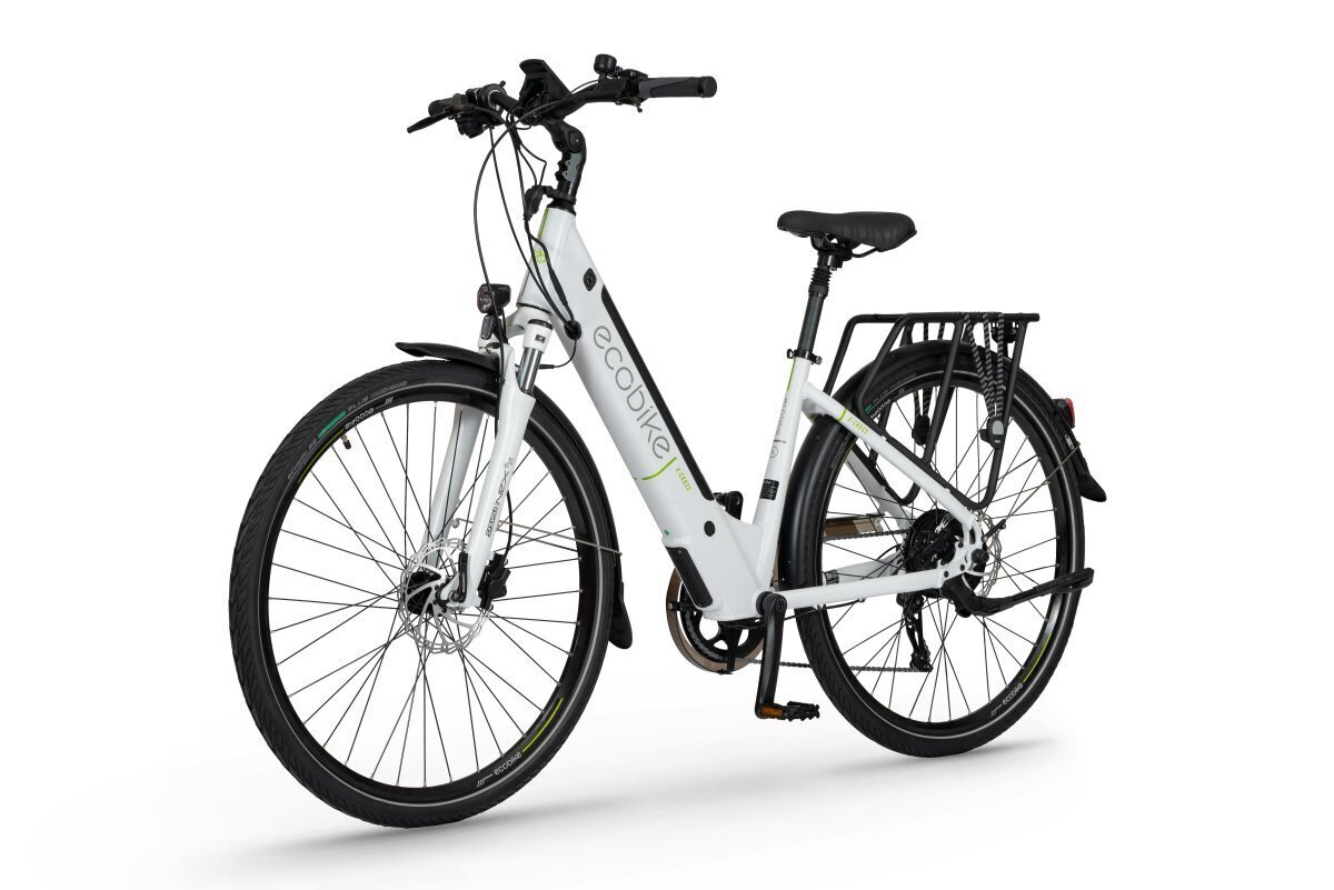 Elektriskais velosipēds Ecobike X-Cross 14,5 Ah Greenway, balts cena un informācija | Elektrovelosipēdi | 220.lv