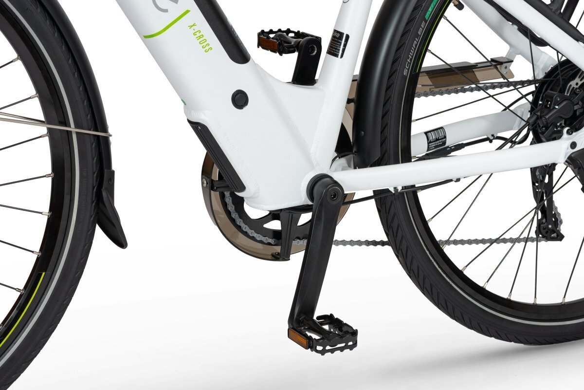 Elektriskais velosipēds Ecobike X-Cross 14,5 Ah Greenway, balts cena un informācija | Elektrovelosipēdi | 220.lv