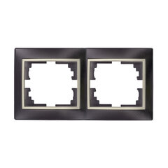 Рамка для выключателя света Solera erp72nu цена и информация | Электрические выключатели, розетки | 220.lv