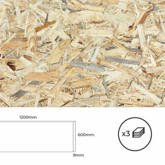 Saplākšņa plāksne Bertini 120 x 60 cm (3 gb.) cena un informācija | Rokas instrumenti | 220.lv